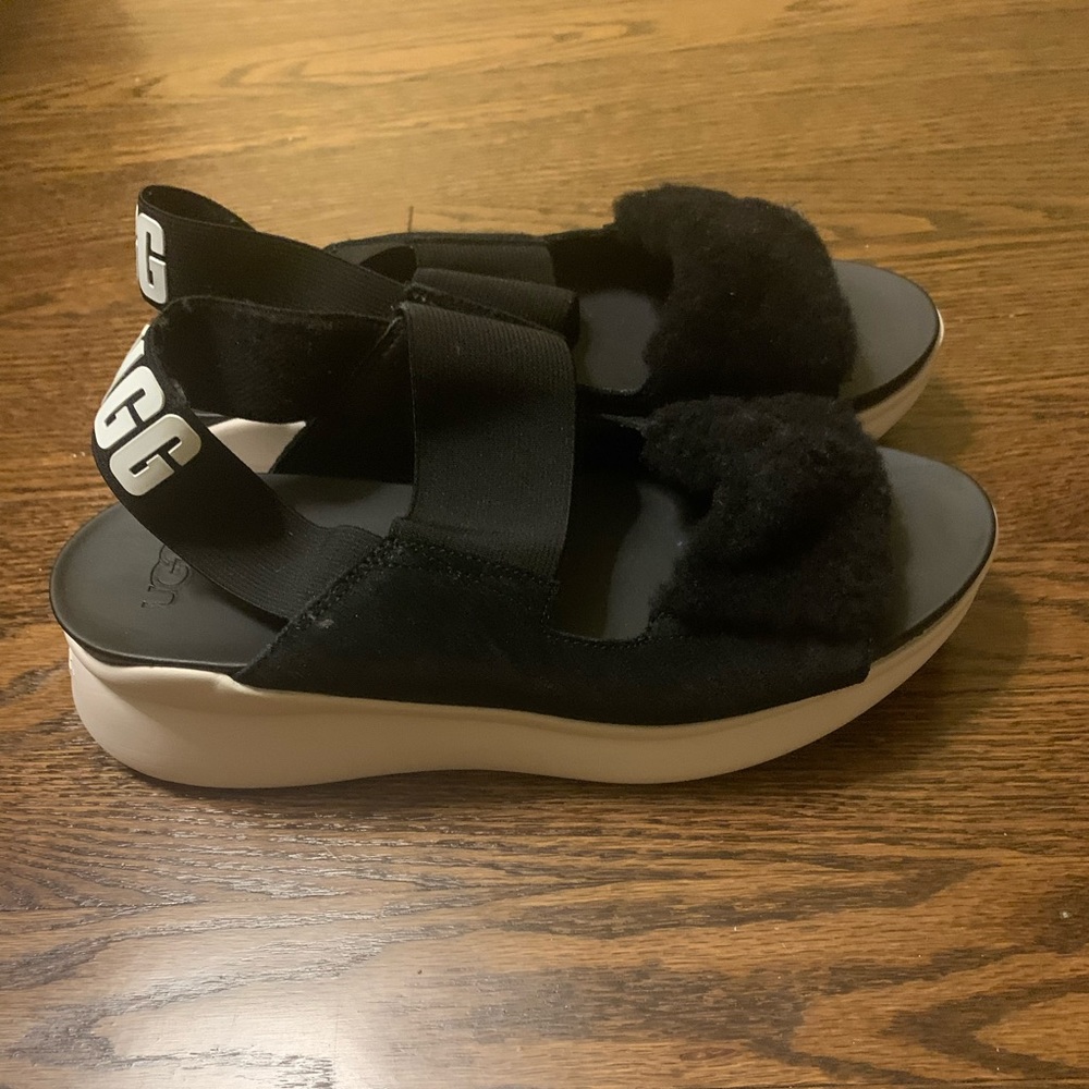 UGG sporty sandals, size 10, worn twice.